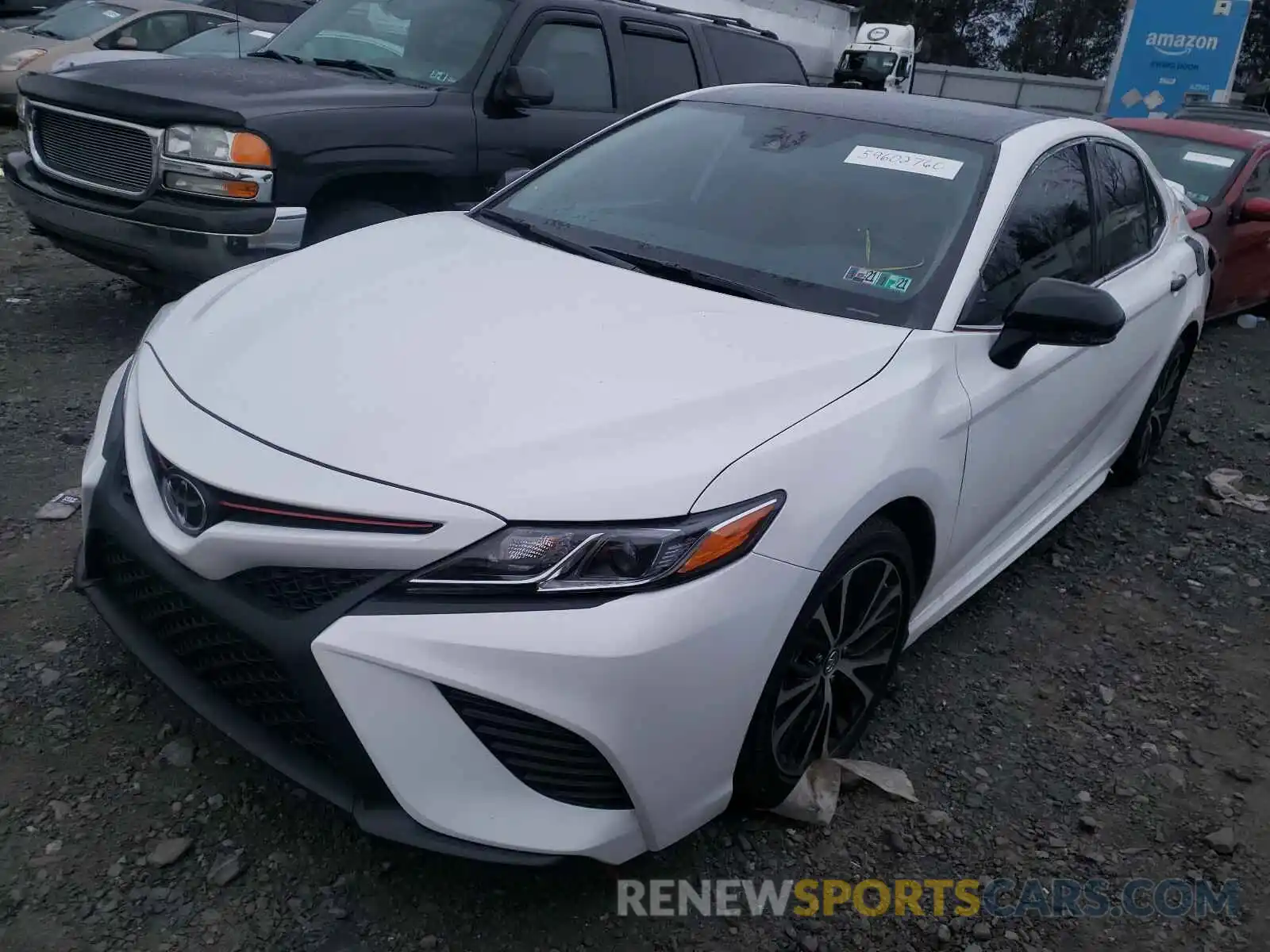 2 Photograph of a damaged car 4T1G11AK5LU339363 TOYOTA CAMRY 2020