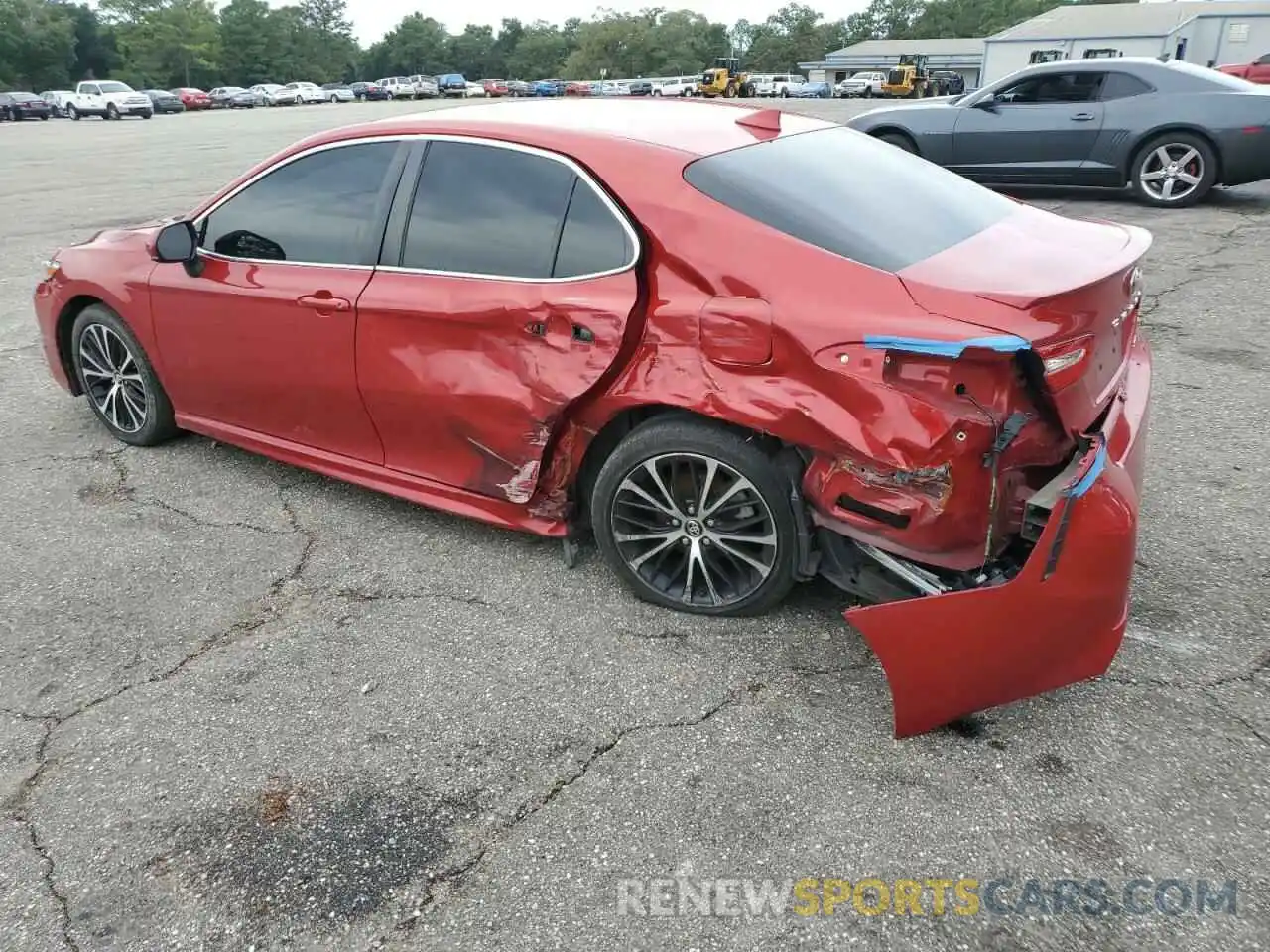 2 Photograph of a damaged car 4T1G11AK5LU342957 TOYOTA CAMRY 2020