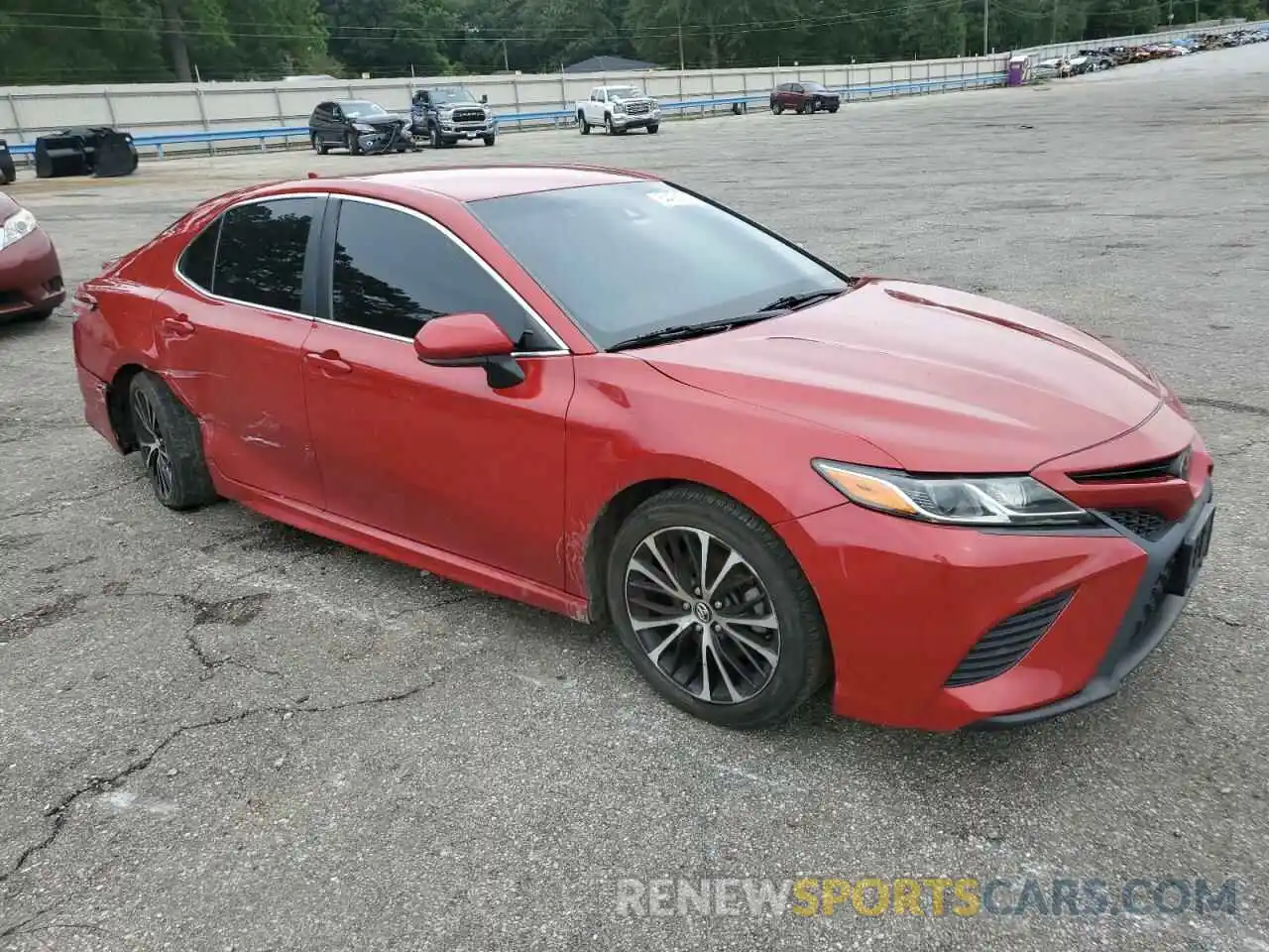 4 Photograph of a damaged car 4T1G11AK5LU342957 TOYOTA CAMRY 2020