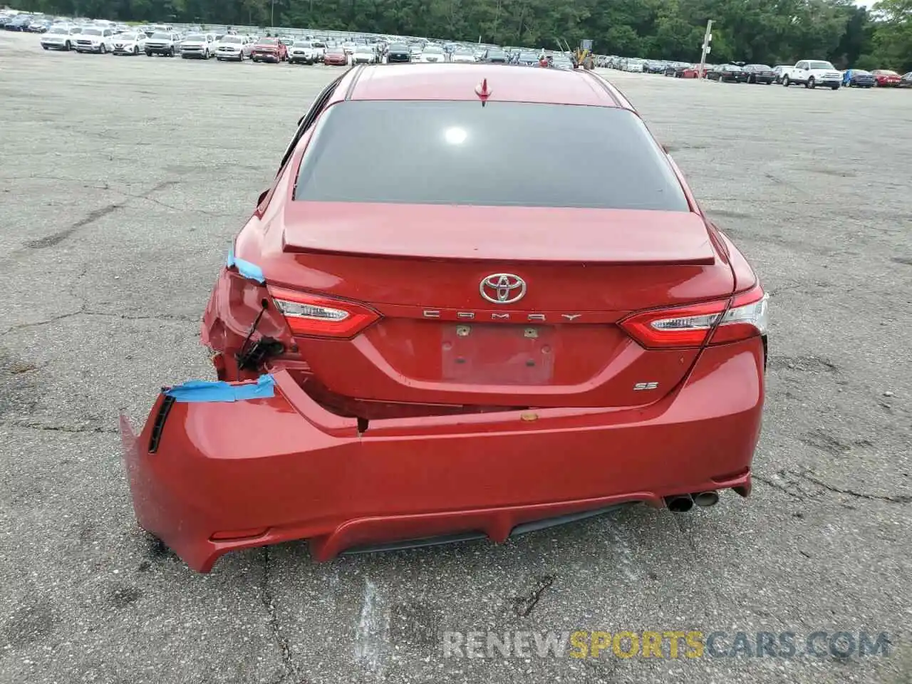 6 Photograph of a damaged car 4T1G11AK5LU342957 TOYOTA CAMRY 2020