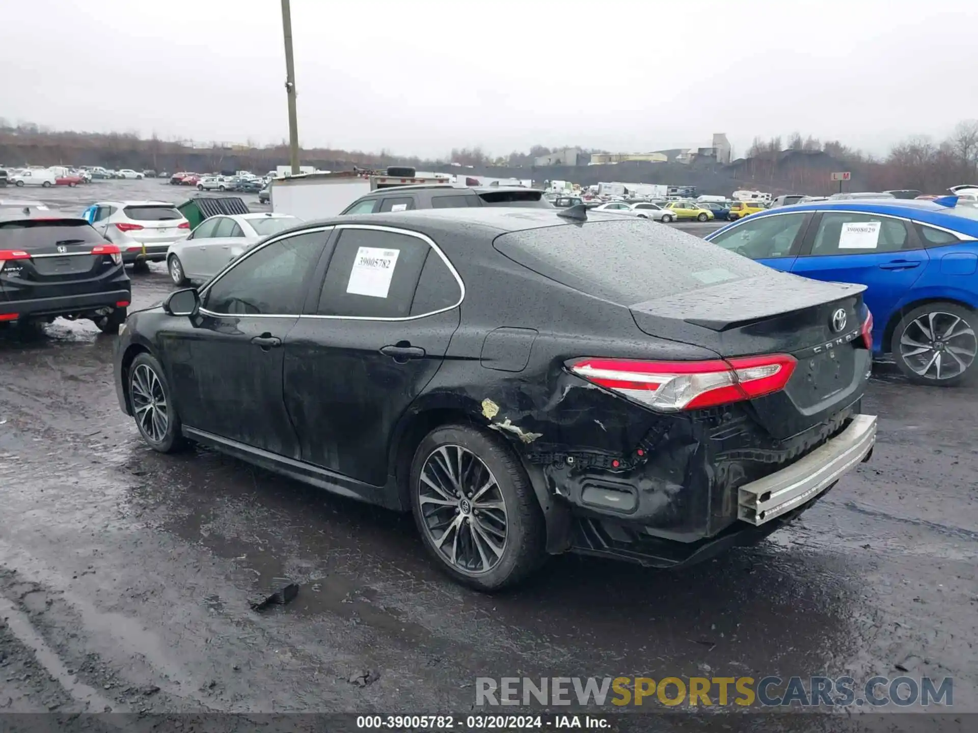 3 Photograph of a damaged car 4T1G11AK5LU343509 TOYOTA CAMRY 2020