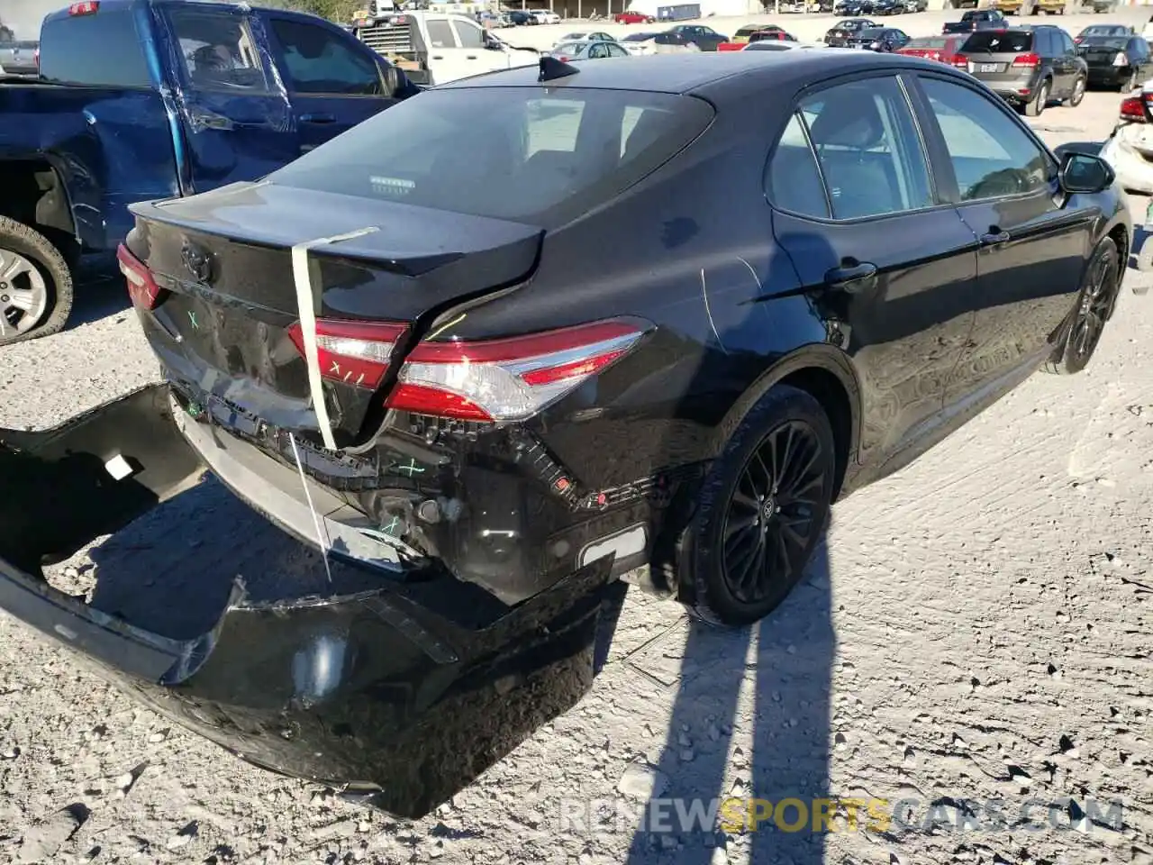 4 Photograph of a damaged car 4T1G11AK5LU352985 TOYOTA CAMRY 2020