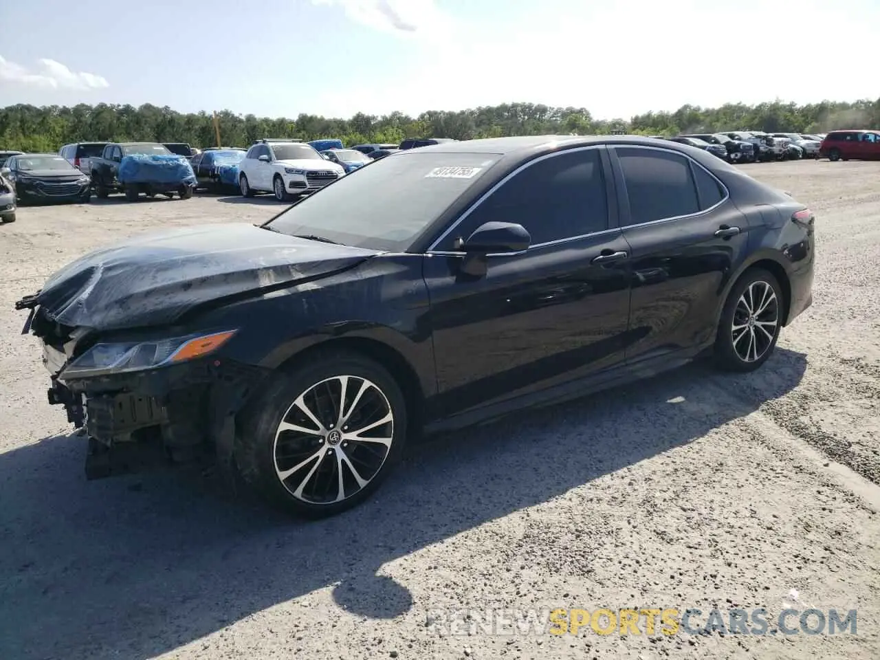 1 Photograph of a damaged car 4T1G11AK5LU356048 TOYOTA CAMRY 2020
