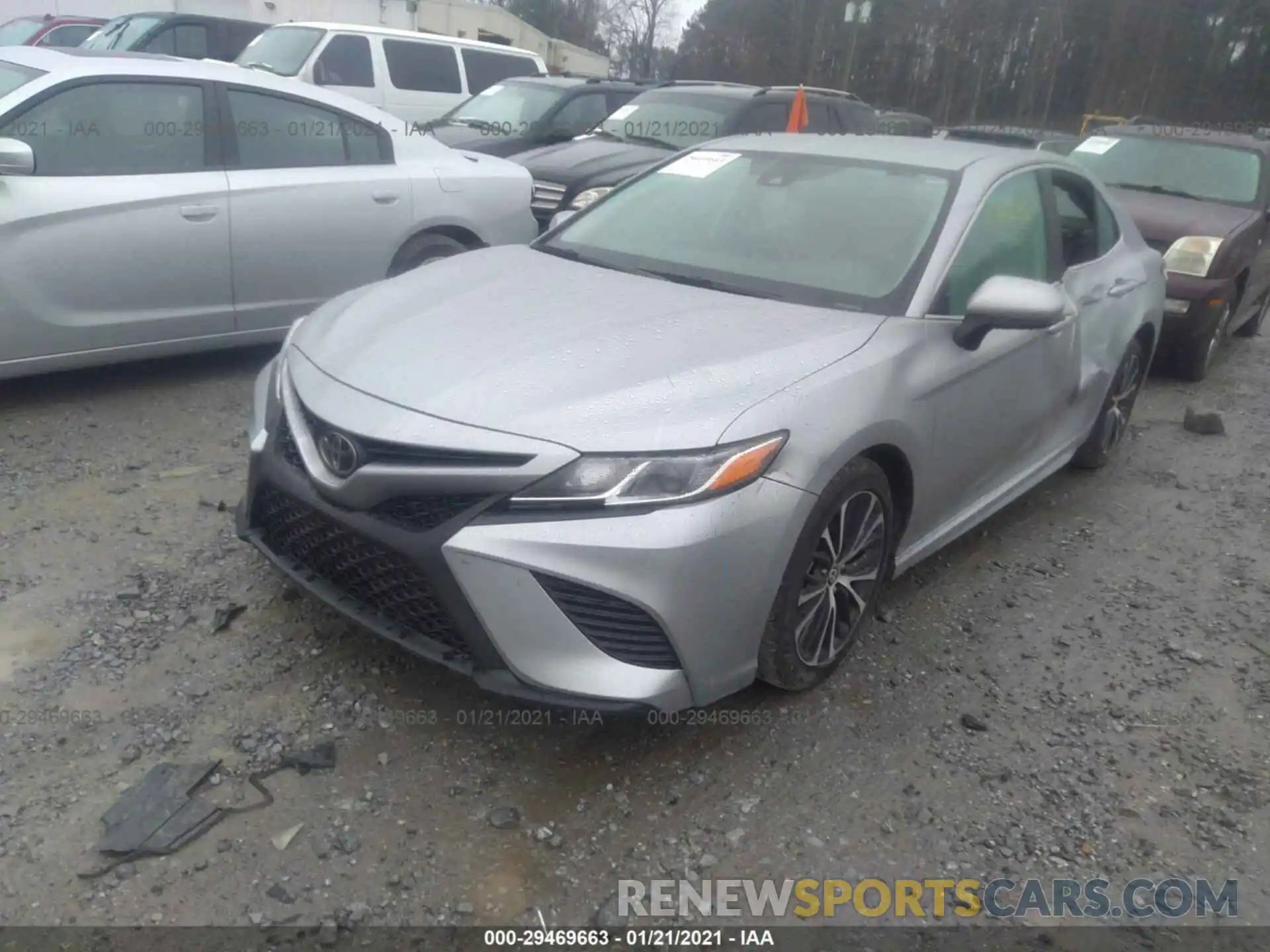 2 Photograph of a damaged car 4T1G11AK5LU358768 TOYOTA CAMRY 2020