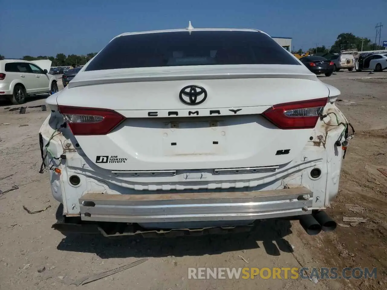 6 Photograph of a damaged car 4T1G11AK5LU366174 TOYOTA CAMRY 2020