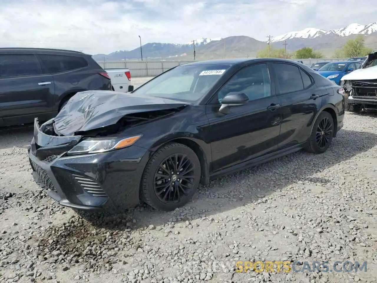 1 Photograph of a damaged car 4T1G11AK5LU373142 TOYOTA CAMRY 2020