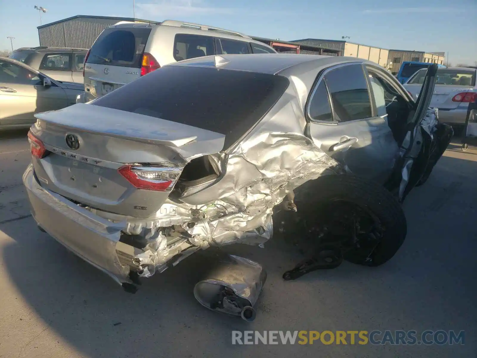 4 Photograph of a damaged car 4T1G11AK5LU398638 TOYOTA CAMRY 2020