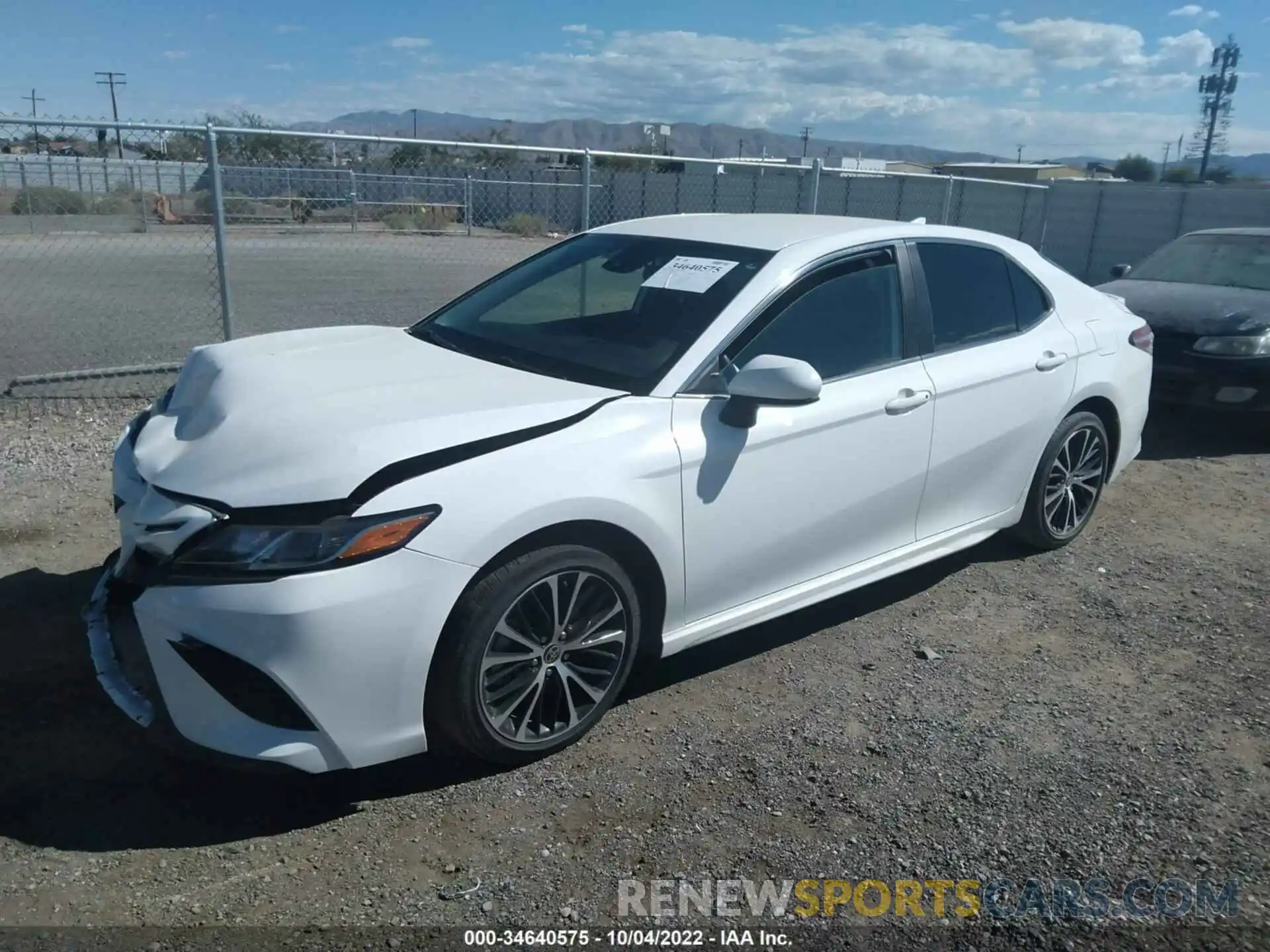 2 Photograph of a damaged car 4T1G11AK5LU504831 TOYOTA CAMRY 2020