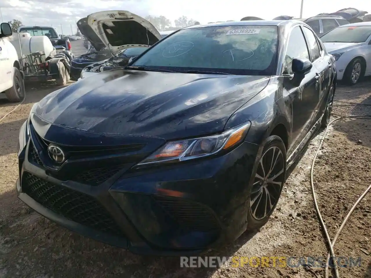 2 Photograph of a damaged car 4T1G11AK5LU505848 TOYOTA CAMRY 2020