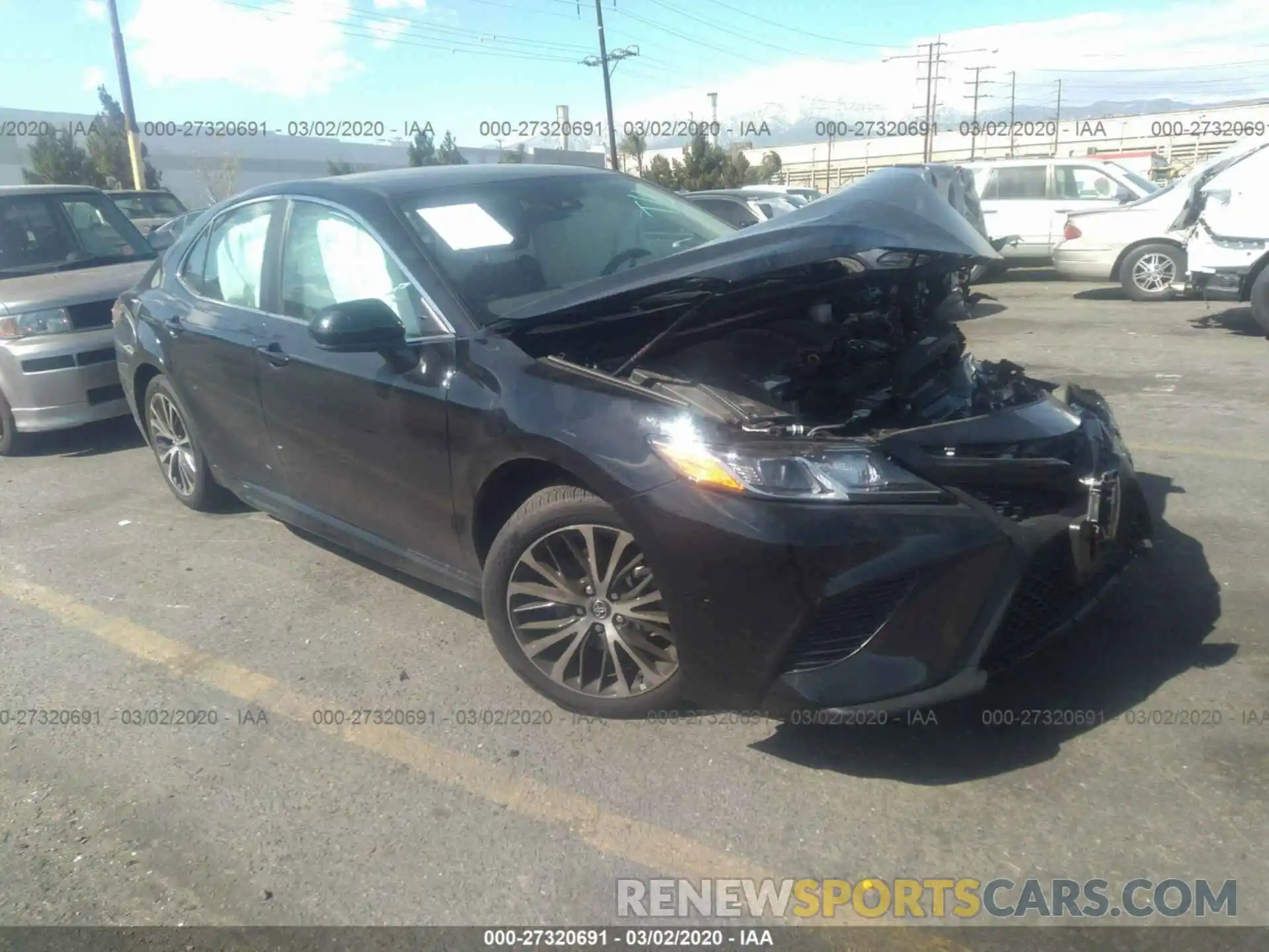 1 Photograph of a damaged car 4T1G11AK5LU858803 TOYOTA CAMRY 2020