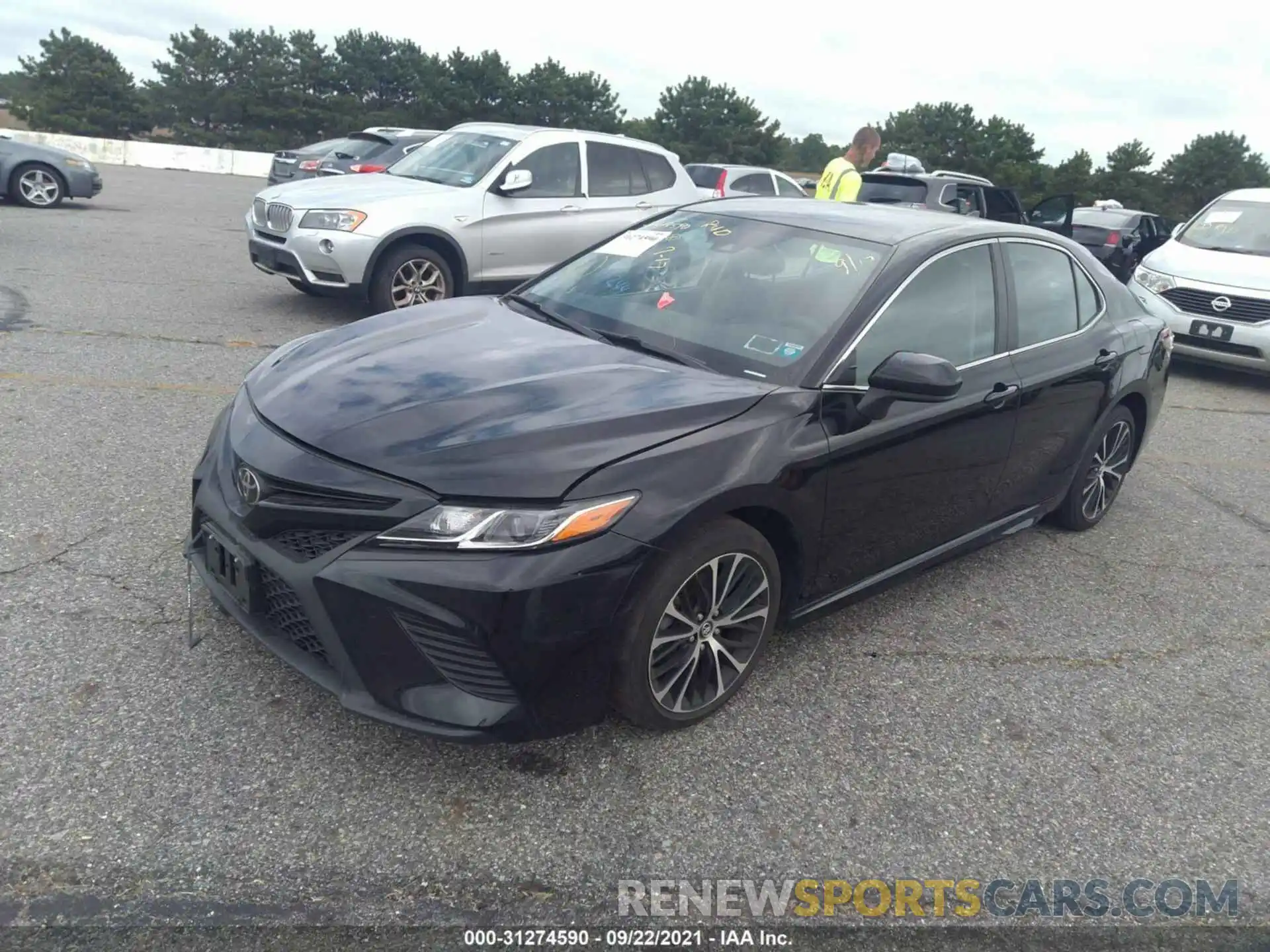 2 Photograph of a damaged car 4T1G11AK5LU890831 TOYOTA CAMRY 2020