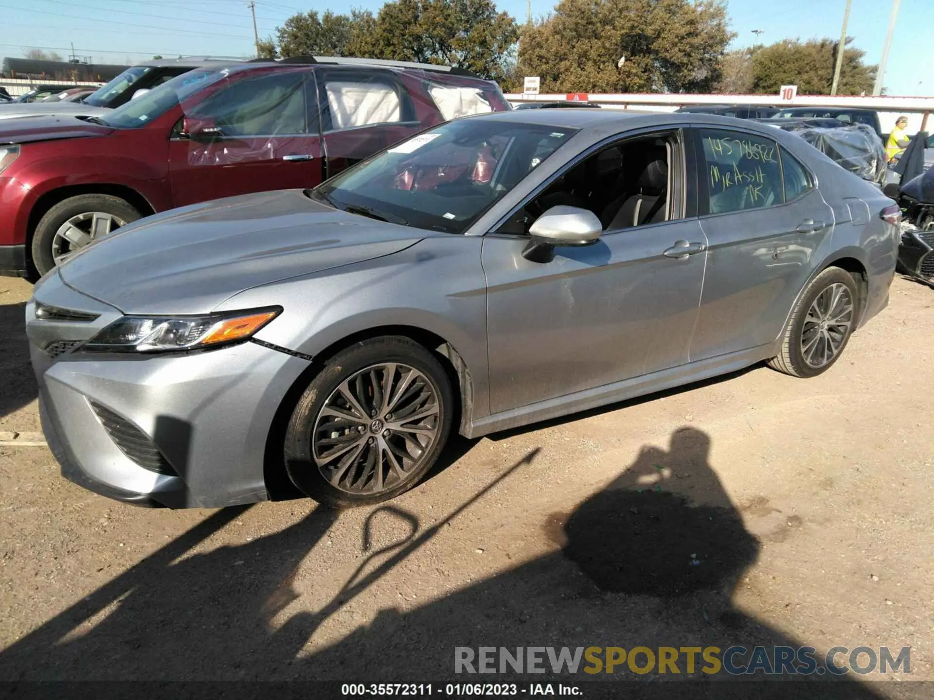 2 Photograph of a damaged car 4T1G11AK5LU919079 TOYOTA CAMRY 2020