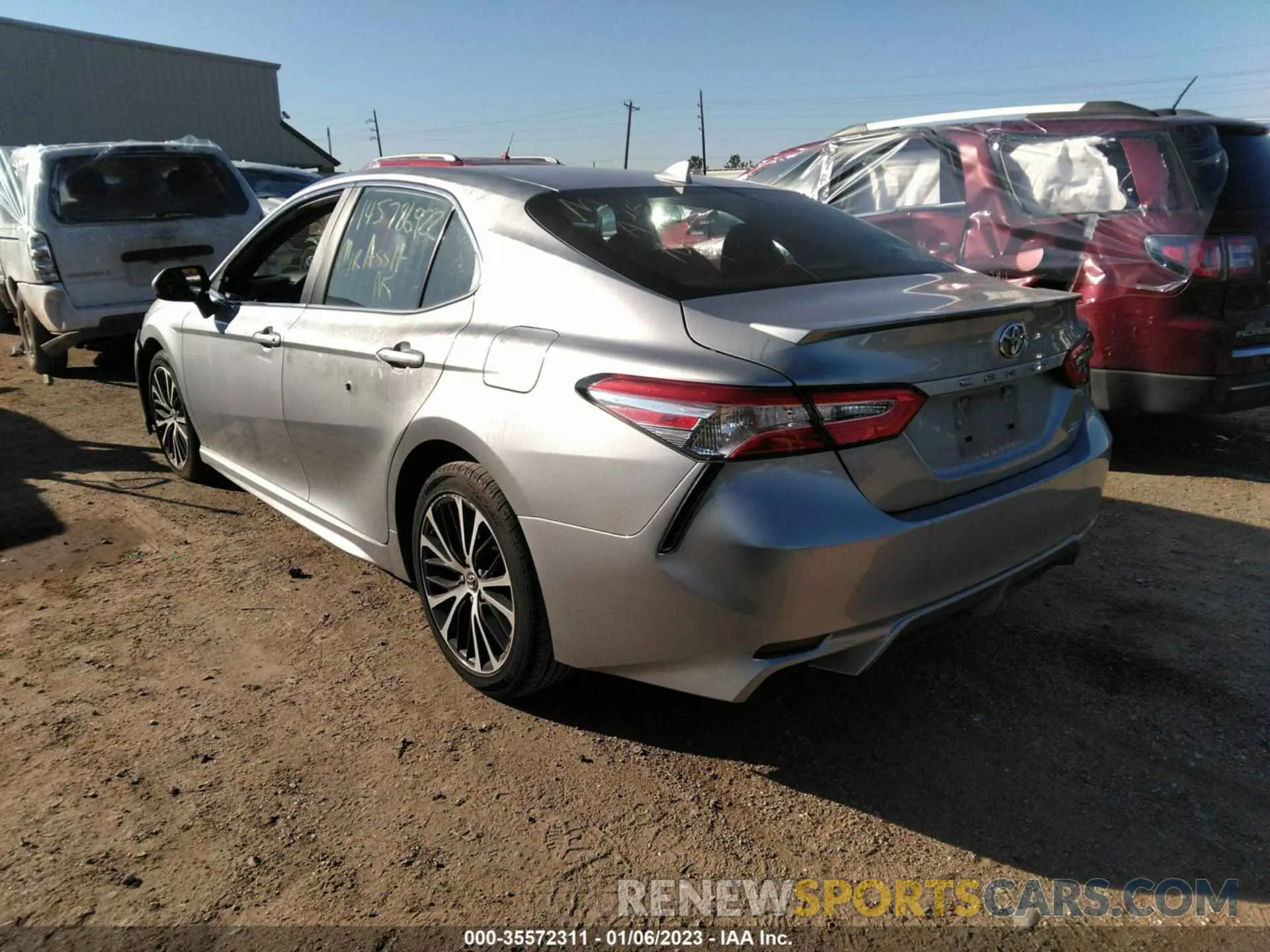 3 Photograph of a damaged car 4T1G11AK5LU919079 TOYOTA CAMRY 2020