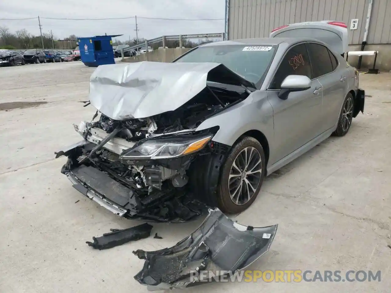 2 Photograph of a damaged car 4T1G11AK5LU921074 TOYOTA CAMRY 2020