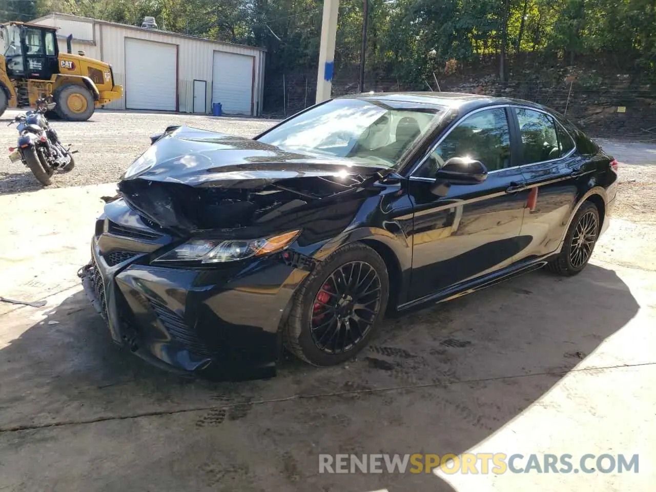 1 Photograph of a damaged car 4T1G11AK5LU929059 TOYOTA CAMRY 2020