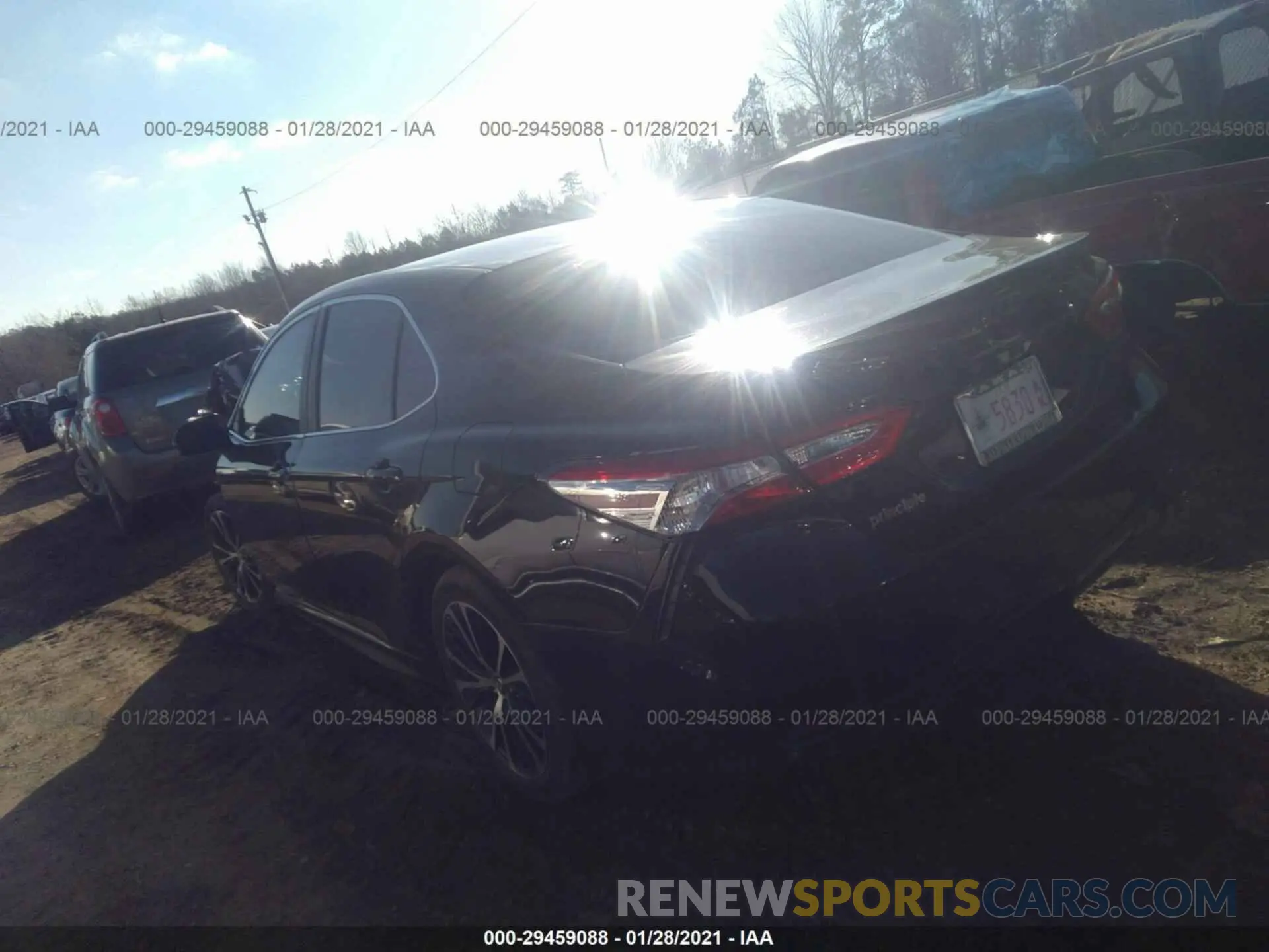 3 Photograph of a damaged car 4T1G11AK5LU932804 TOYOTA CAMRY 2020