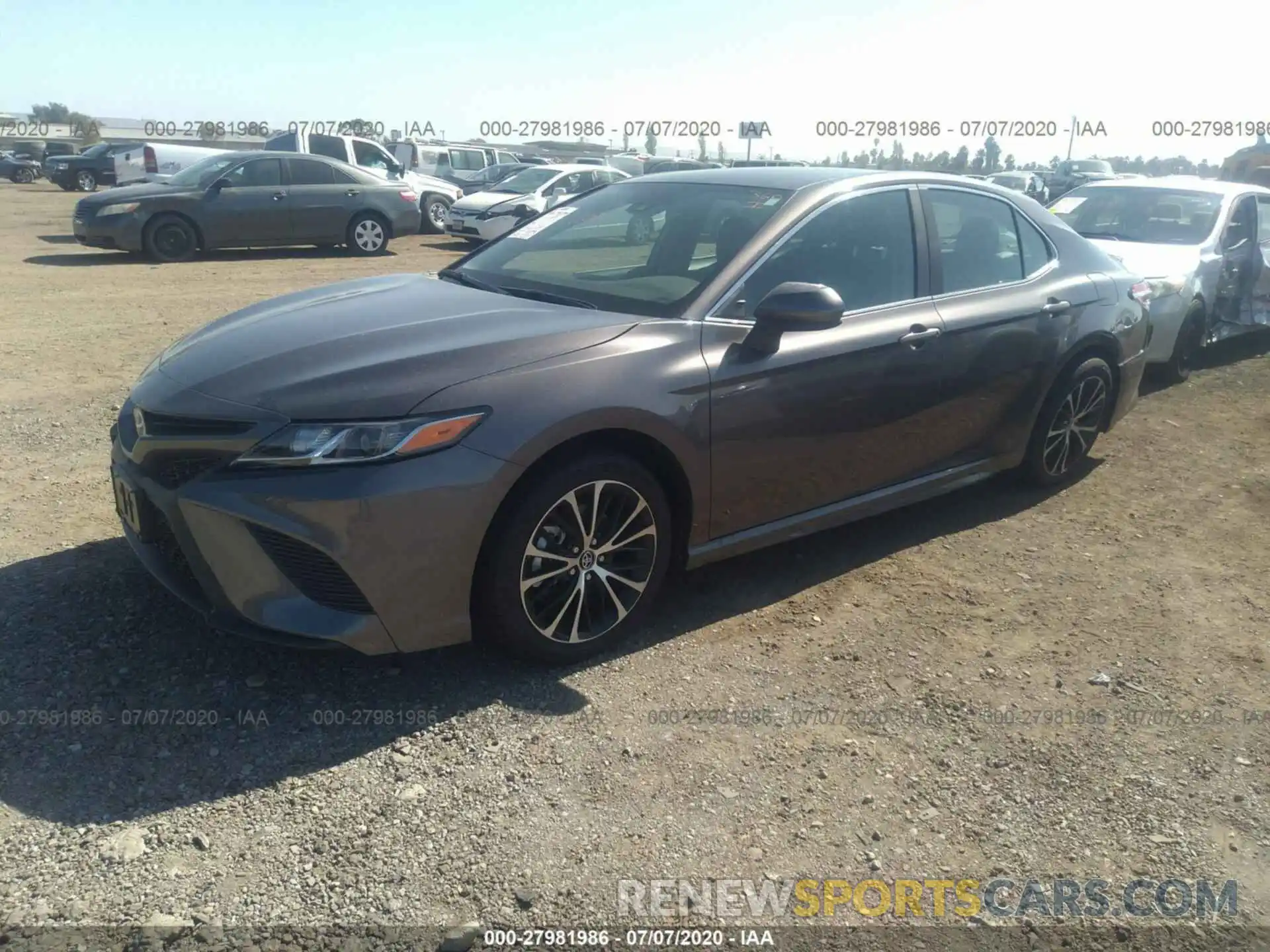 2 Photograph of a damaged car 4T1G11AK5LU940109 TOYOTA CAMRY 2020