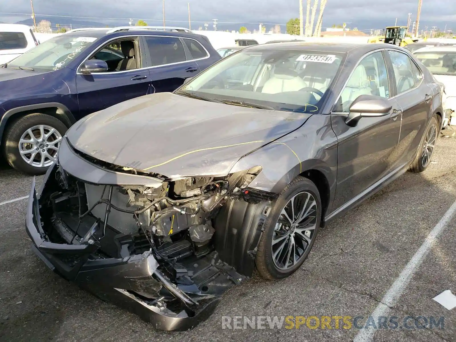 2 Photograph of a damaged car 4T1G11AK5LU958495 TOYOTA CAMRY 2020