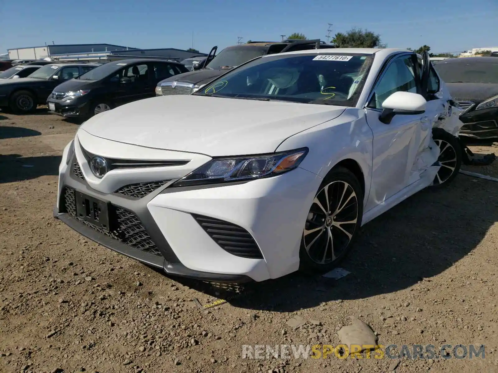 2 Photograph of a damaged car 4T1G11AK5LU982005 TOYOTA CAMRY 2020