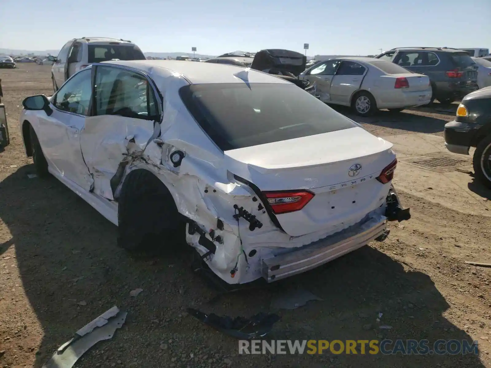 3 Photograph of a damaged car 4T1G11AK5LU982005 TOYOTA CAMRY 2020