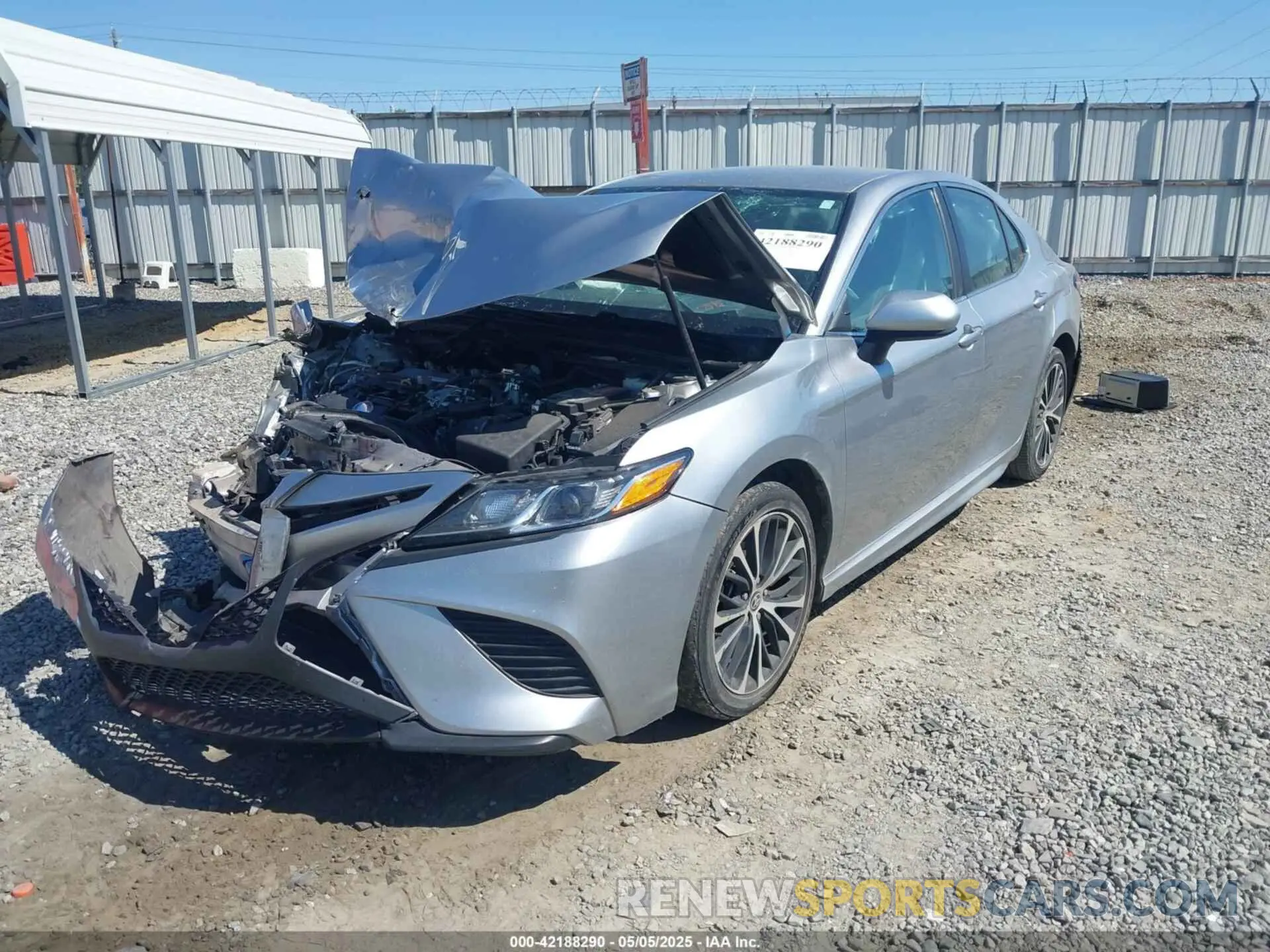 2 Photograph of a damaged car 4T1G11AK5LU983431 TOYOTA CAMRY 2020