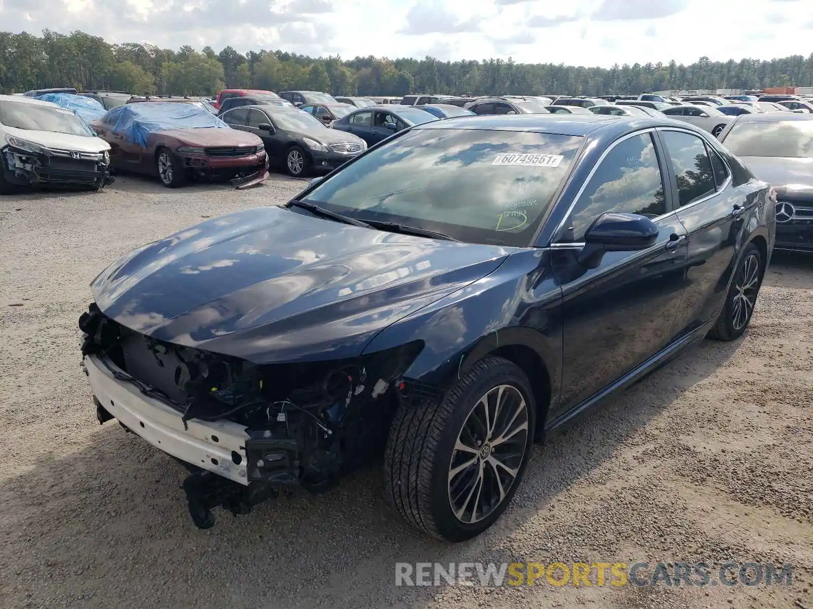 2 Photograph of a damaged car 4T1G11AK5LU984725 TOYOTA CAMRY 2020