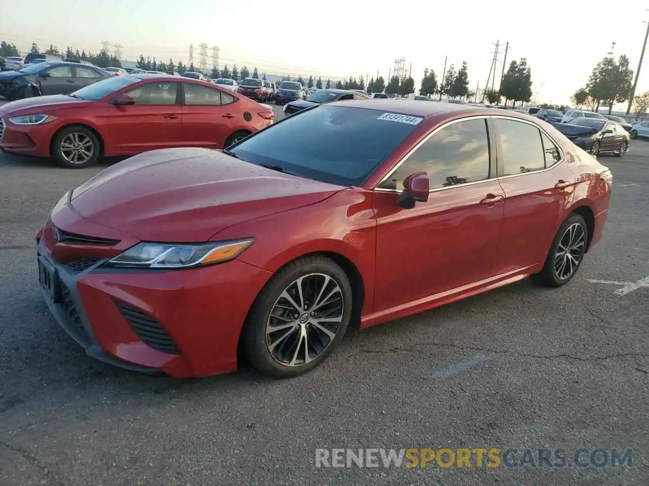 1 Photograph of a damaged car 4T1G11AK6LU302578 TOYOTA CAMRY 2020