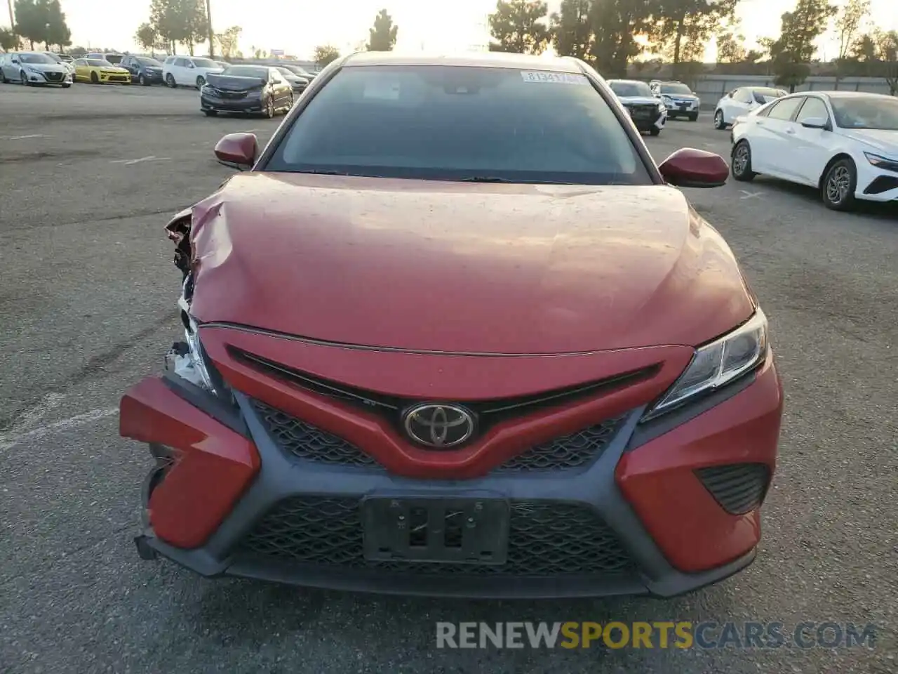 5 Photograph of a damaged car 4T1G11AK6LU302578 TOYOTA CAMRY 2020