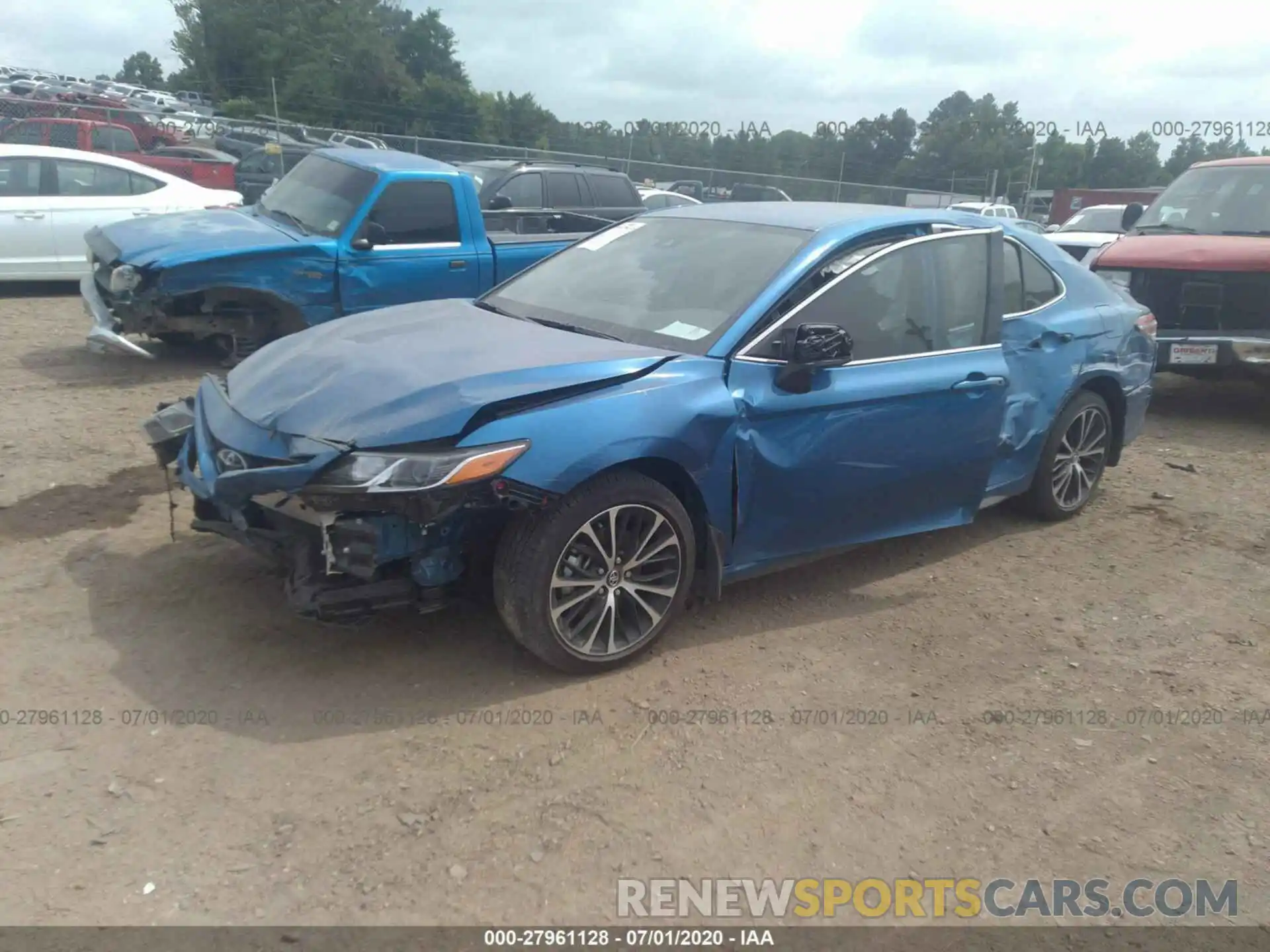 2 Photograph of a damaged car 4T1G11AK6LU310891 TOYOTA CAMRY 2020