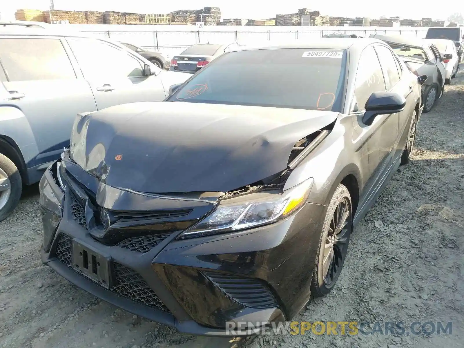 2 Photograph of a damaged car 4T1G11AK6LU311796 TOYOTA CAMRY 2020