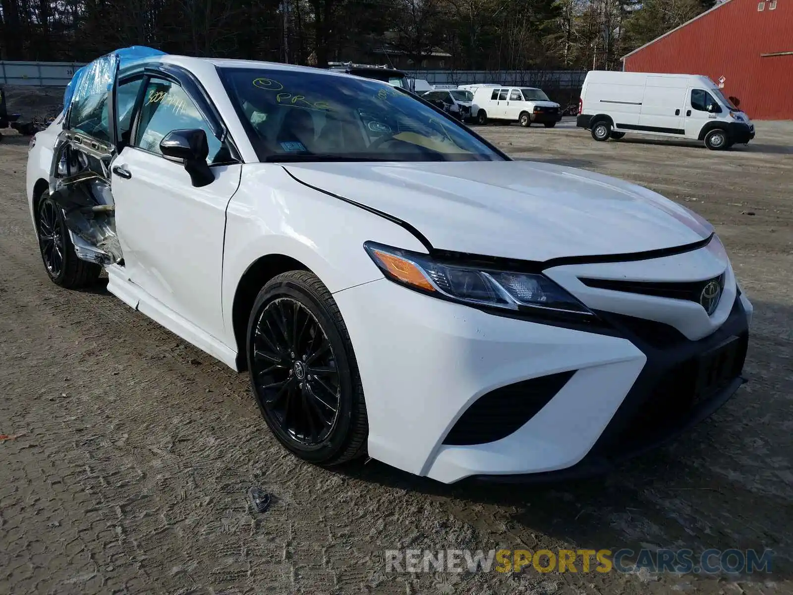 1 Photograph of a damaged car 4T1G11AK6LU312012 TOYOTA CAMRY 2020