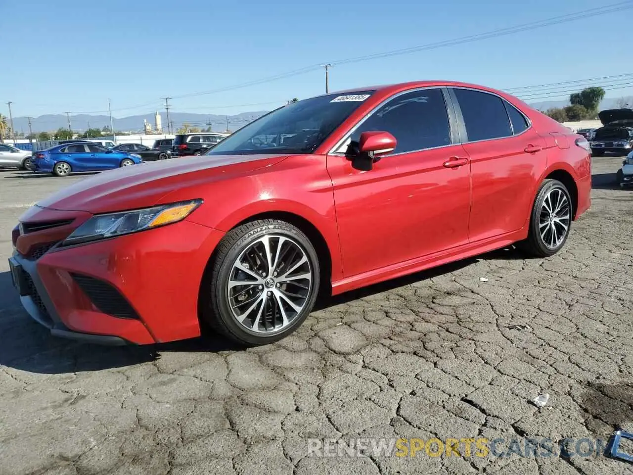 1 Photograph of a damaged car 4T1G11AK6LU317288 TOYOTA CAMRY 2020