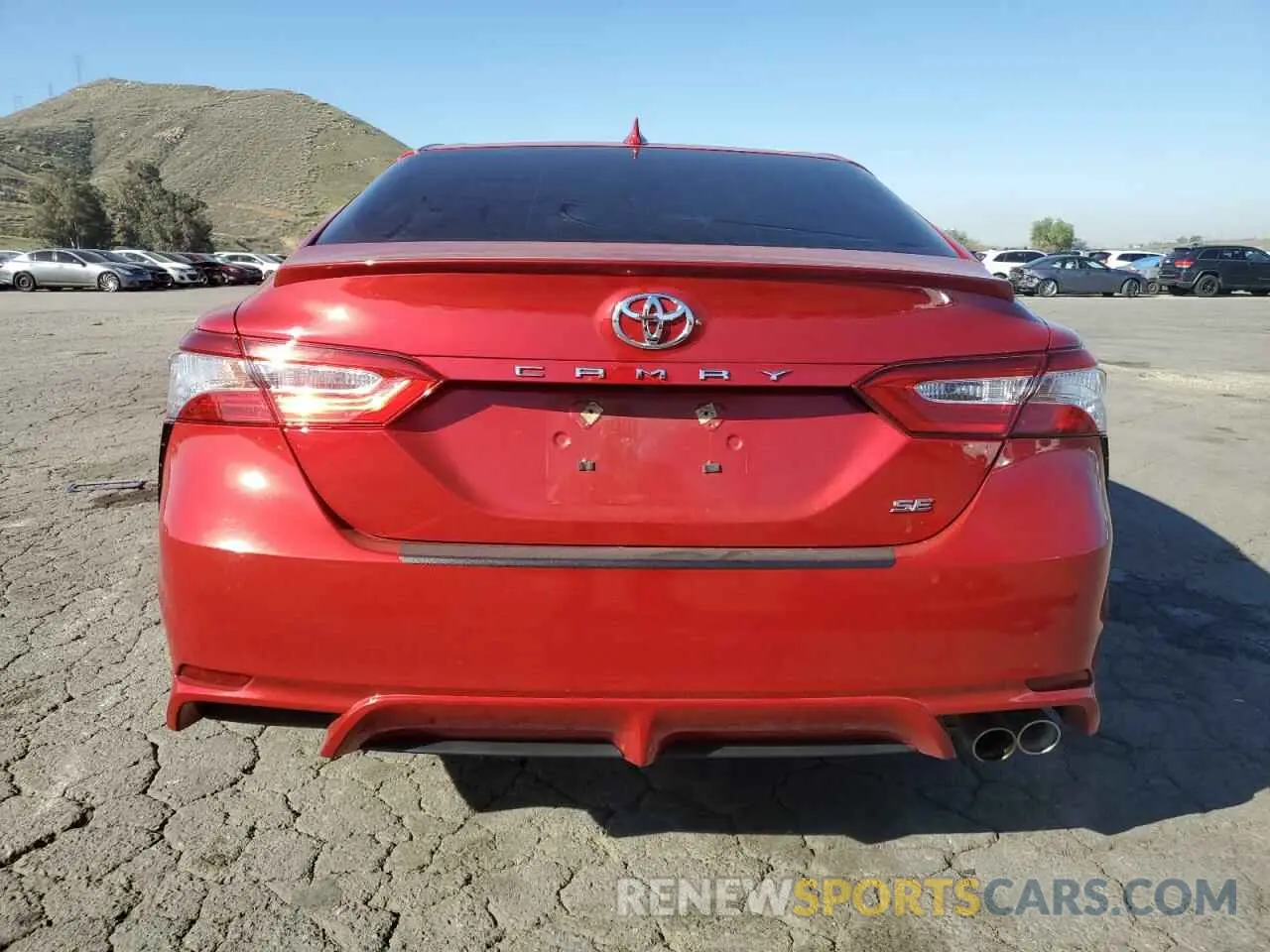 6 Photograph of a damaged car 4T1G11AK6LU317288 TOYOTA CAMRY 2020
