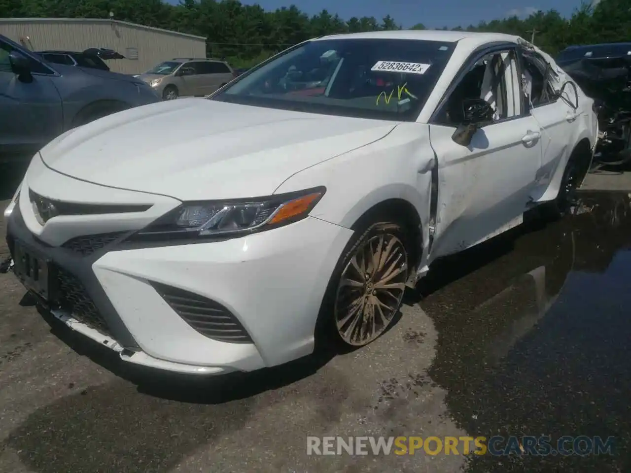 2 Photograph of a damaged car 4T1G11AK6LU327299 TOYOTA CAMRY 2020