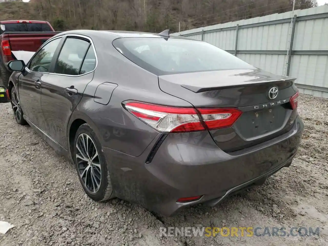 3 Photograph of a damaged car 4T1G11AK6LU329540 TOYOTA CAMRY 2020