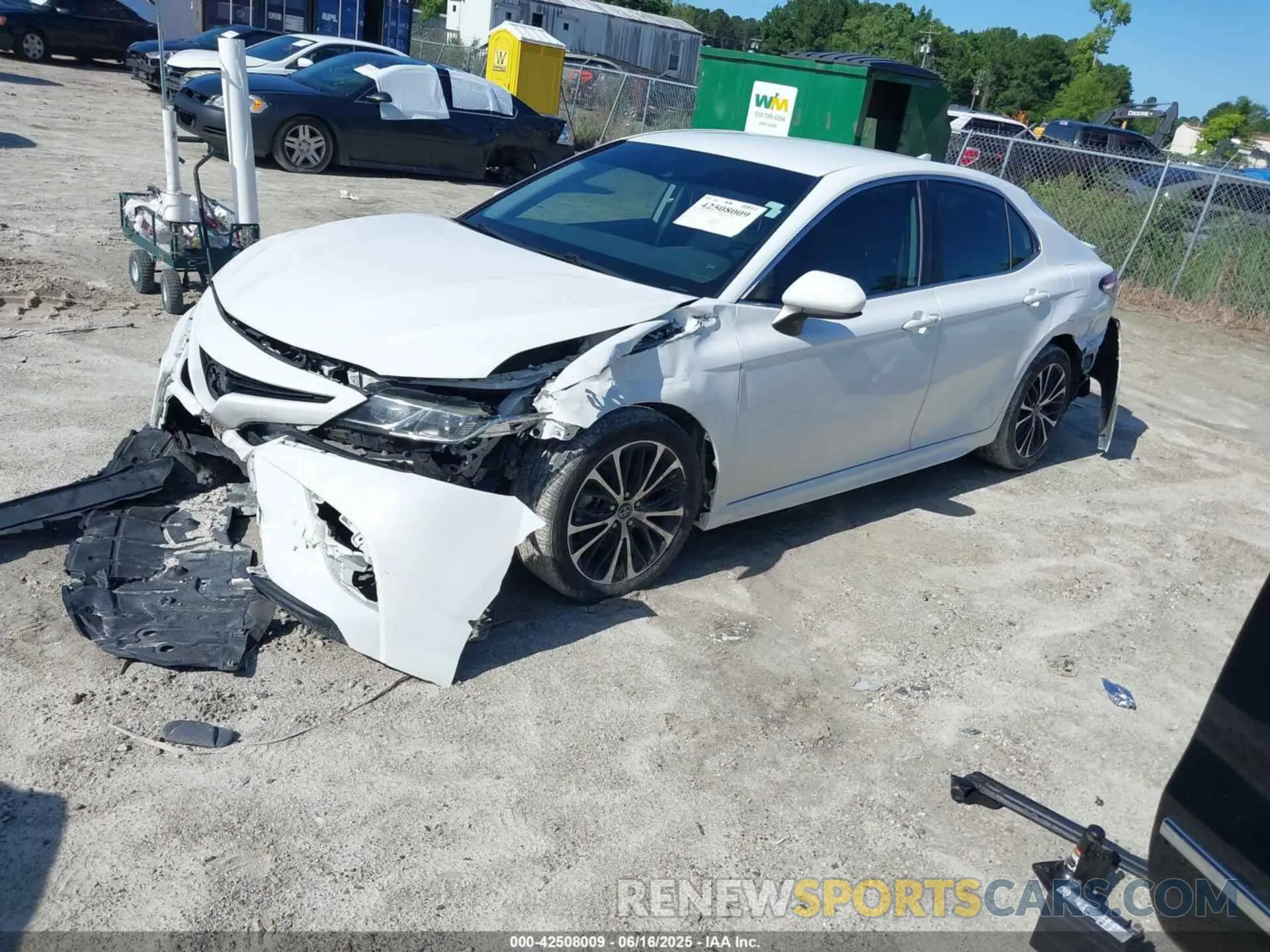 2 Photograph of a damaged car 4T1G11AK6LU334771 TOYOTA CAMRY 2020