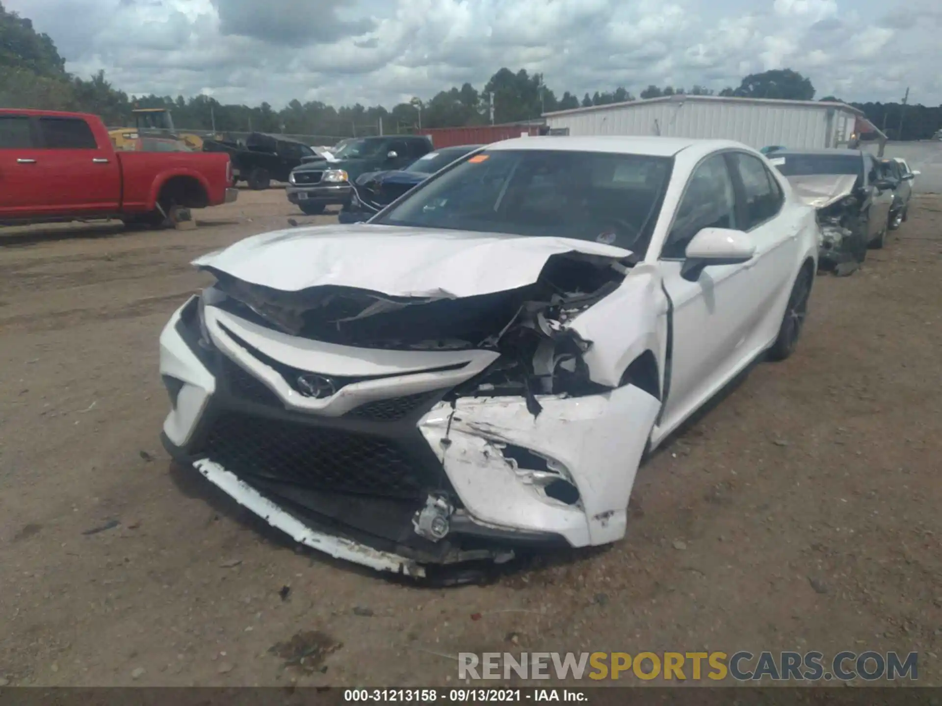 2 Photograph of a damaged car 4T1G11AK6LU337881 TOYOTA CAMRY 2020