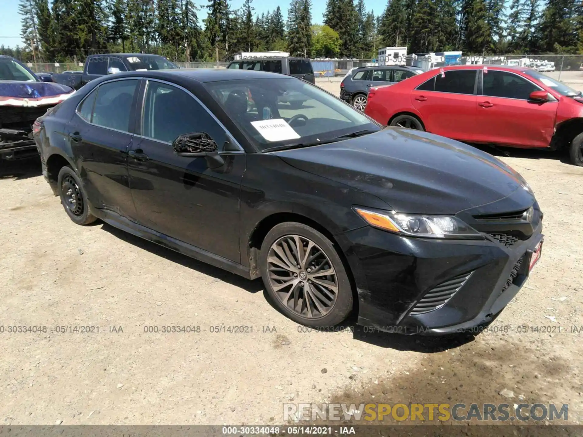 1 Photograph of a damaged car 4T1G11AK6LU356446 TOYOTA CAMRY 2020