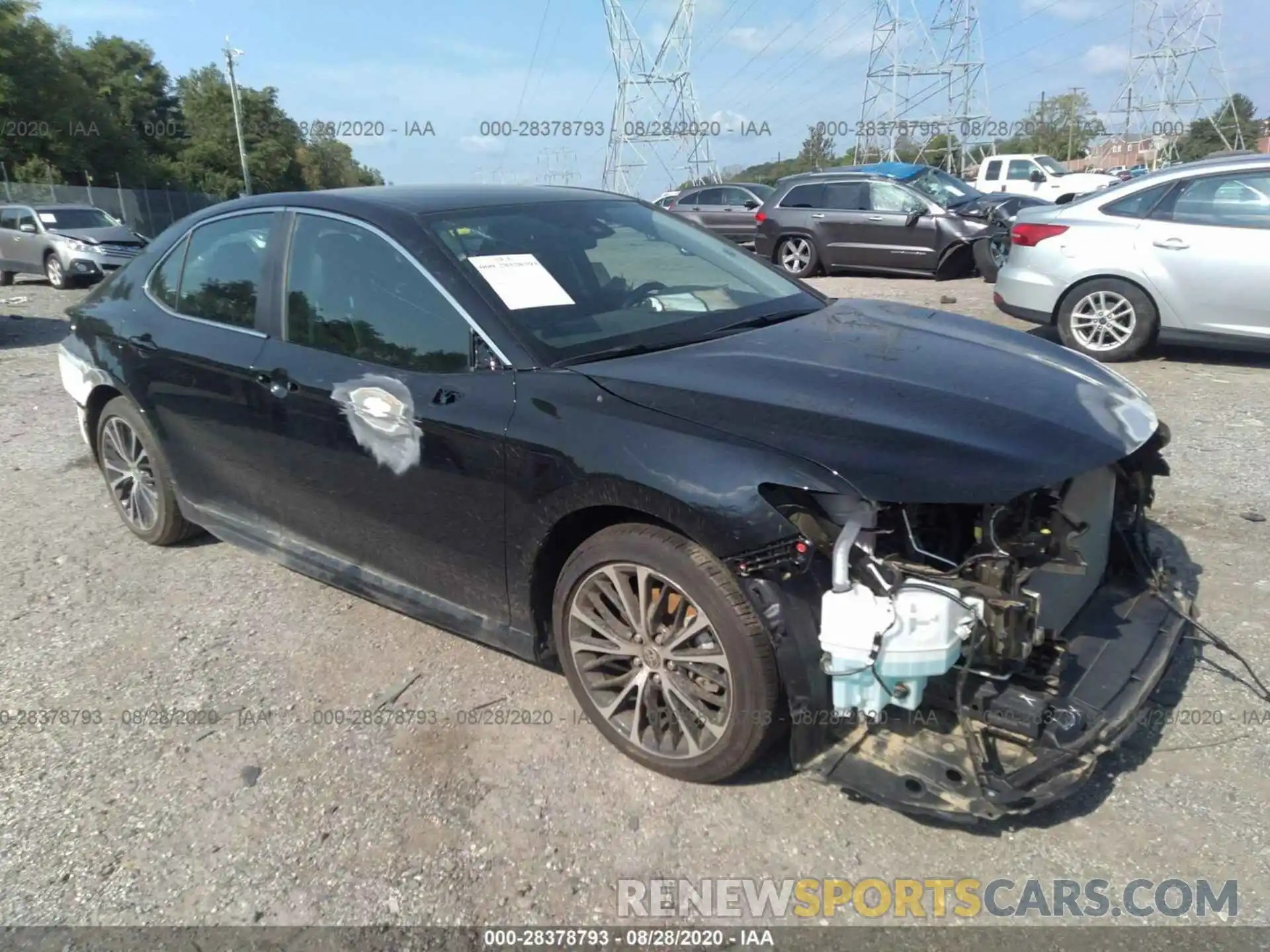 1 Photograph of a damaged car 4T1G11AK6LU356656 TOYOTA CAMRY 2020