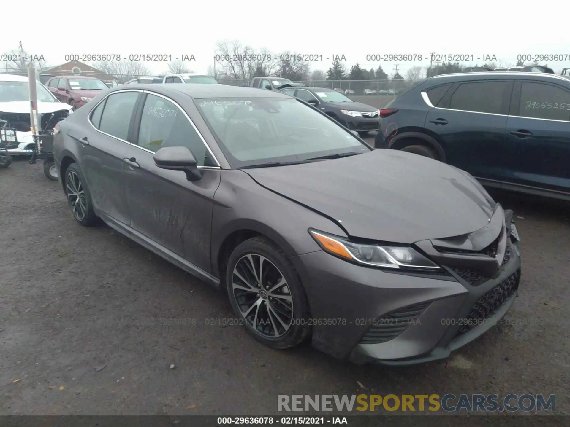 1 Photograph of a damaged car 4T1G11AK6LU359329 TOYOTA CAMRY 2020