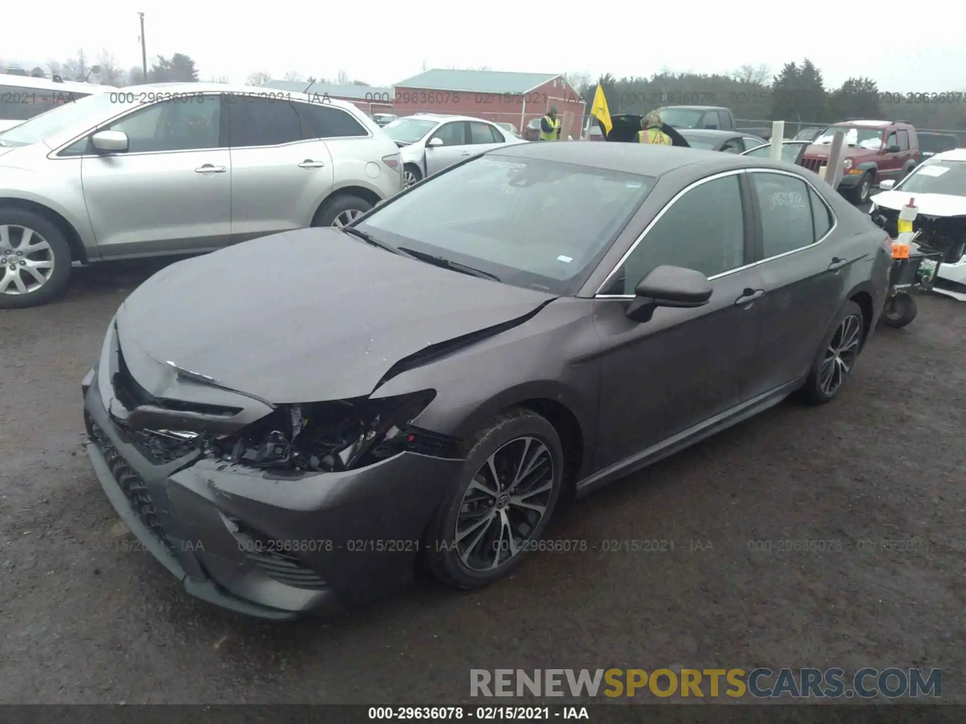 2 Photograph of a damaged car 4T1G11AK6LU359329 TOYOTA CAMRY 2020