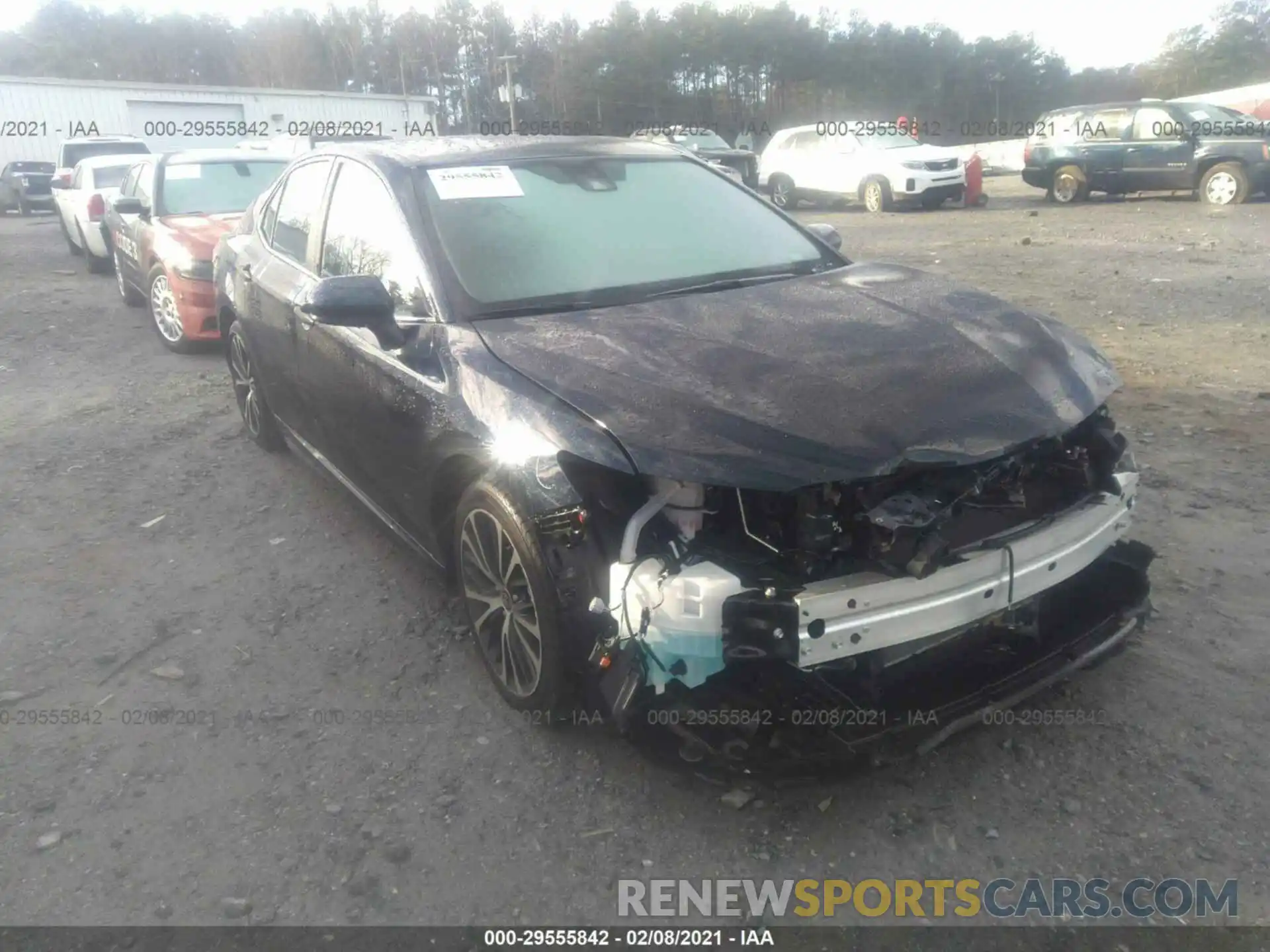 1 Photograph of a damaged car 4T1G11AK6LU363381 TOYOTA CAMRY 2020