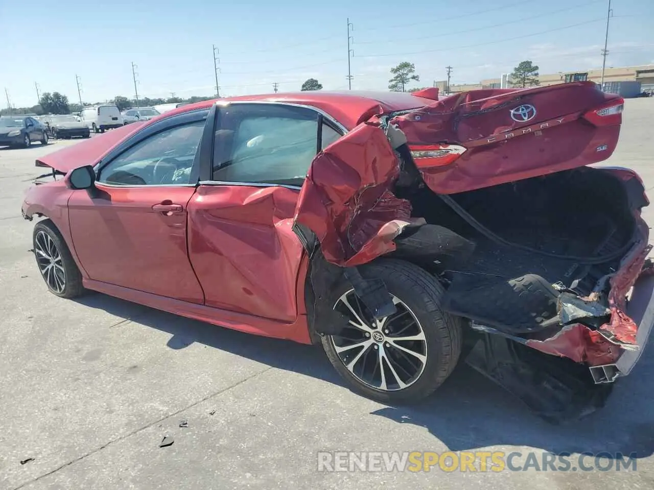 2 Photograph of a damaged car 4T1G11AK6LU364854 TOYOTA CAMRY 2020