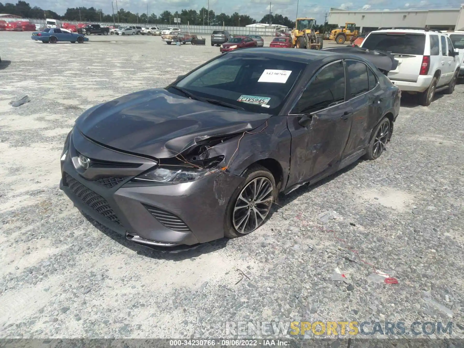 2 Photograph of a damaged car 4T1G11AK6LU382206 TOYOTA CAMRY 2020