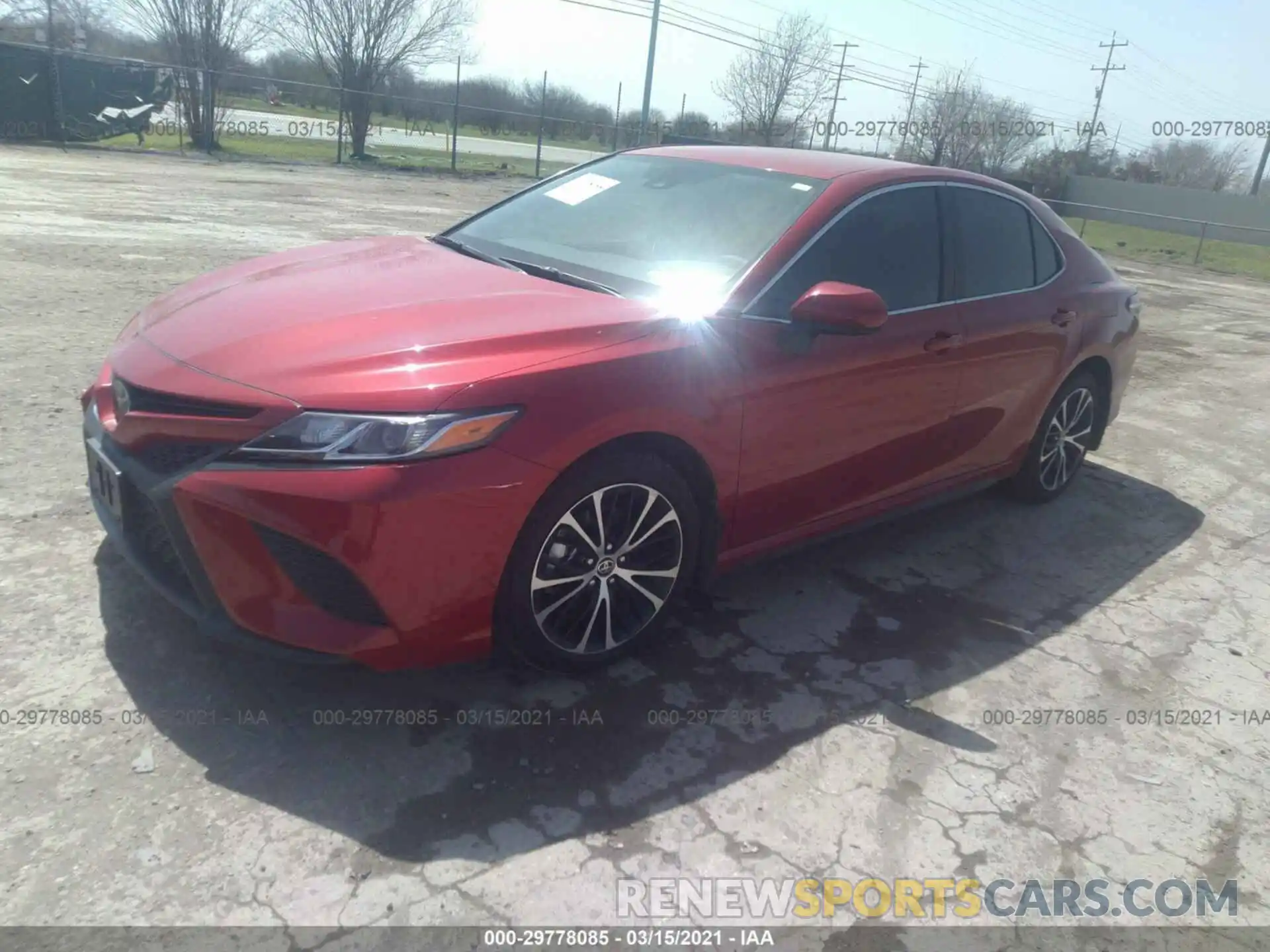 2 Photograph of a damaged car 4T1G11AK6LU388765 TOYOTA CAMRY 2020