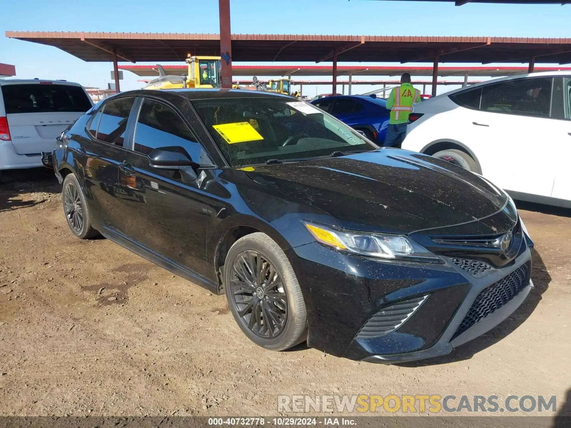1 Photograph of a damaged car 4T1G11AK6LU399328 TOYOTA CAMRY 2020