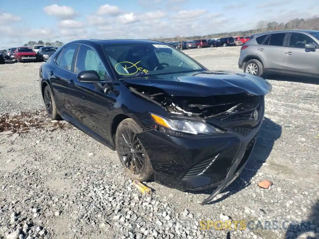 1 Photograph of a damaged car 4T1G11AK6LU857420 TOYOTA CAMRY 2020