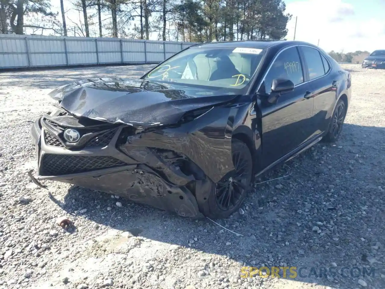 2 Photograph of a damaged car 4T1G11AK6LU857420 TOYOTA CAMRY 2020