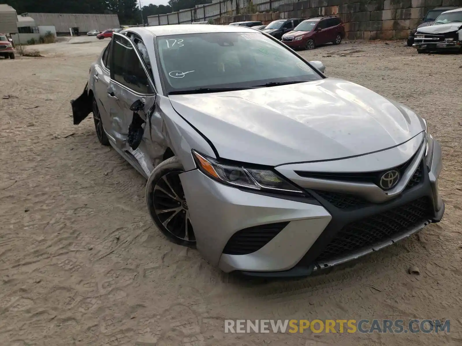 1 Photograph of a damaged car 4T1G11AK6LU896864 TOYOTA CAMRY 2020