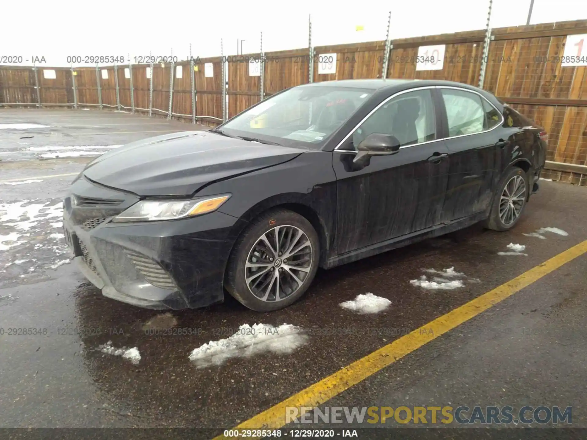 2 Photograph of a damaged car 4T1G11AK6LU909287 TOYOTA CAMRY 2020